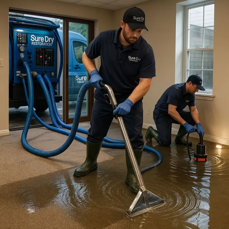 Water Extraction and Removal process in Mechanicsville, IA